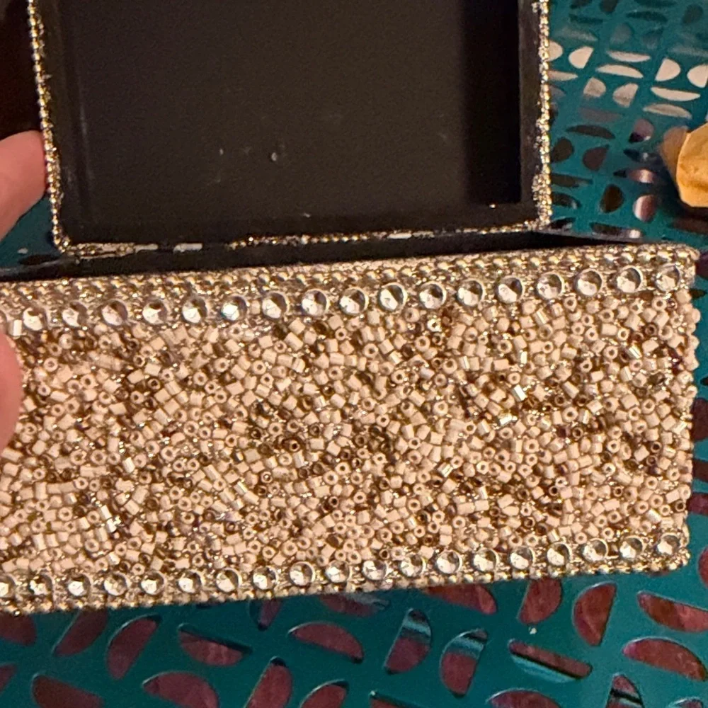 AAA 3 for 12$AAA Beaded Initial 'A' Storage Box